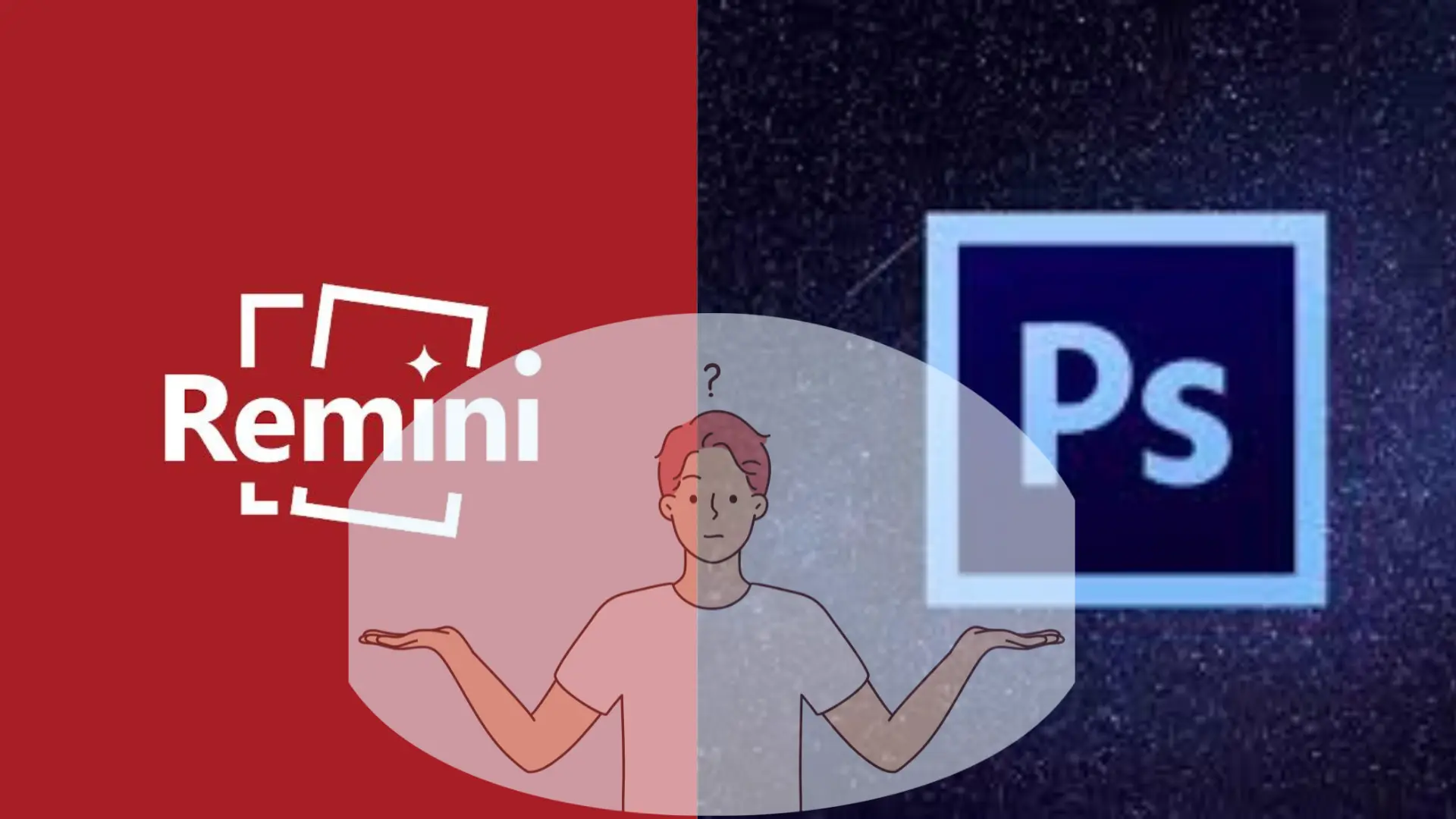 Remini VS Photoshop, Which One is Better App?